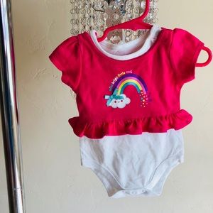 Super cute rainbow onesie